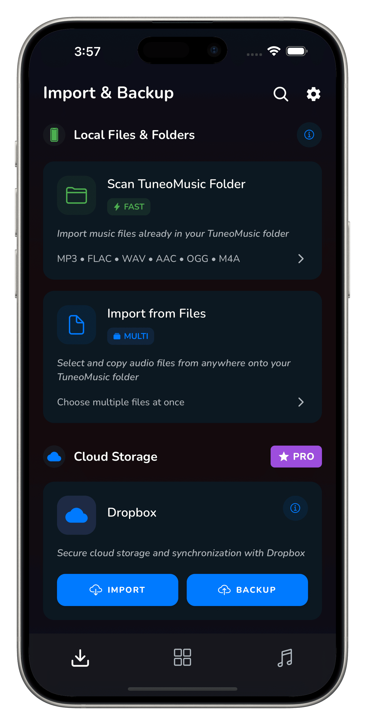 Tuneo app screenshot 9
