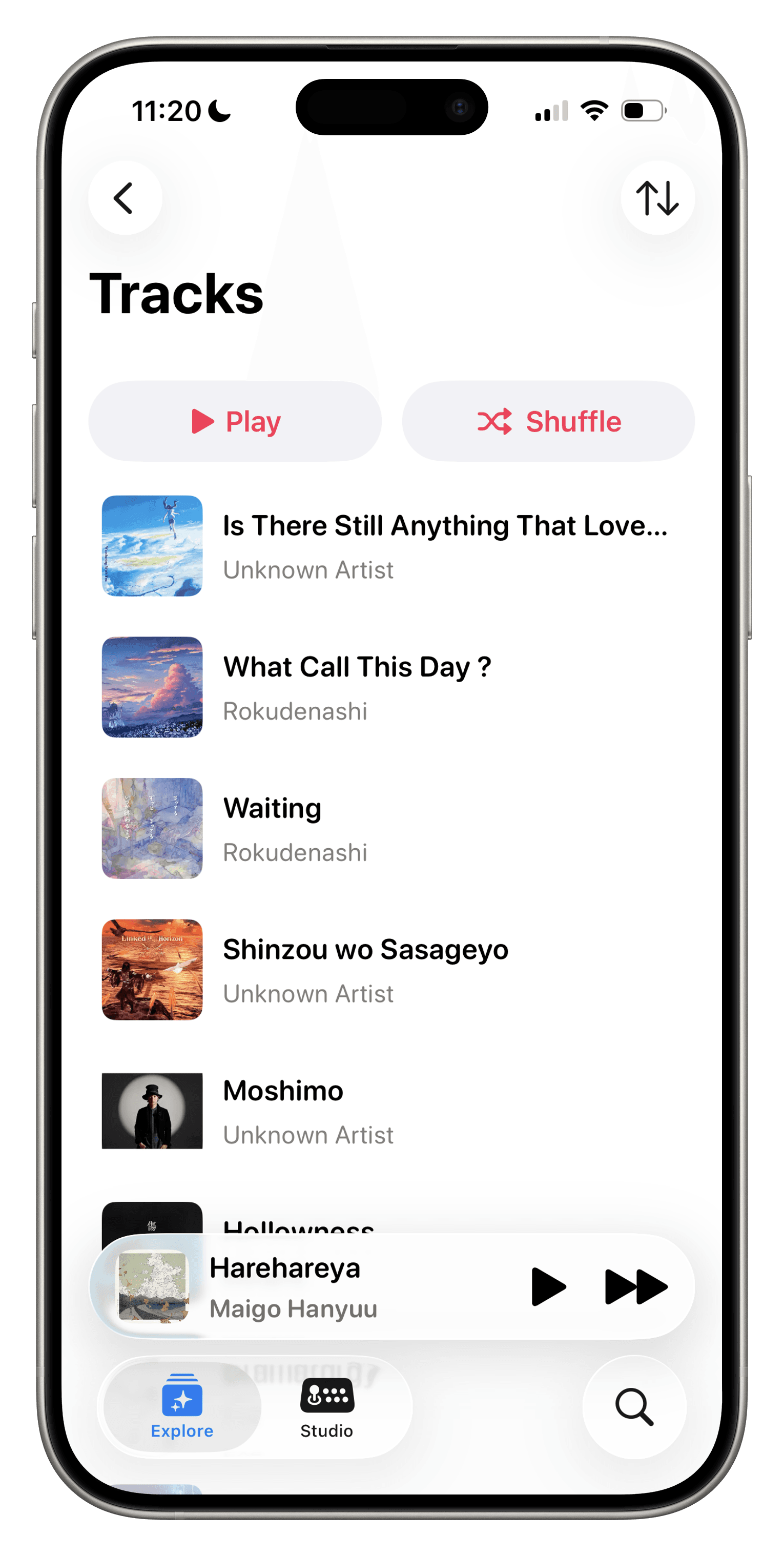 Tuneo app screenshot 7